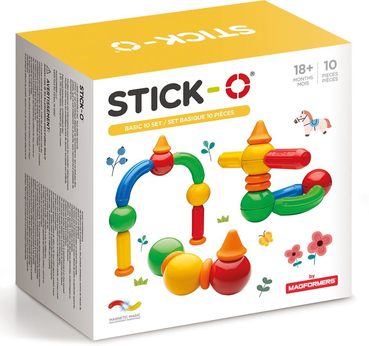 Stick-O - Basic 10 Set (20 models) - Multicolor
