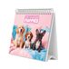 Grupo Erik Puppies Dogs Desk Calendar 2027 UK