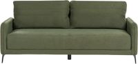 Beliani HEMING - Slaapbank 3-zits - Groen - Polyester