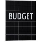 Design Letters Livre à budget Design Letters Noir