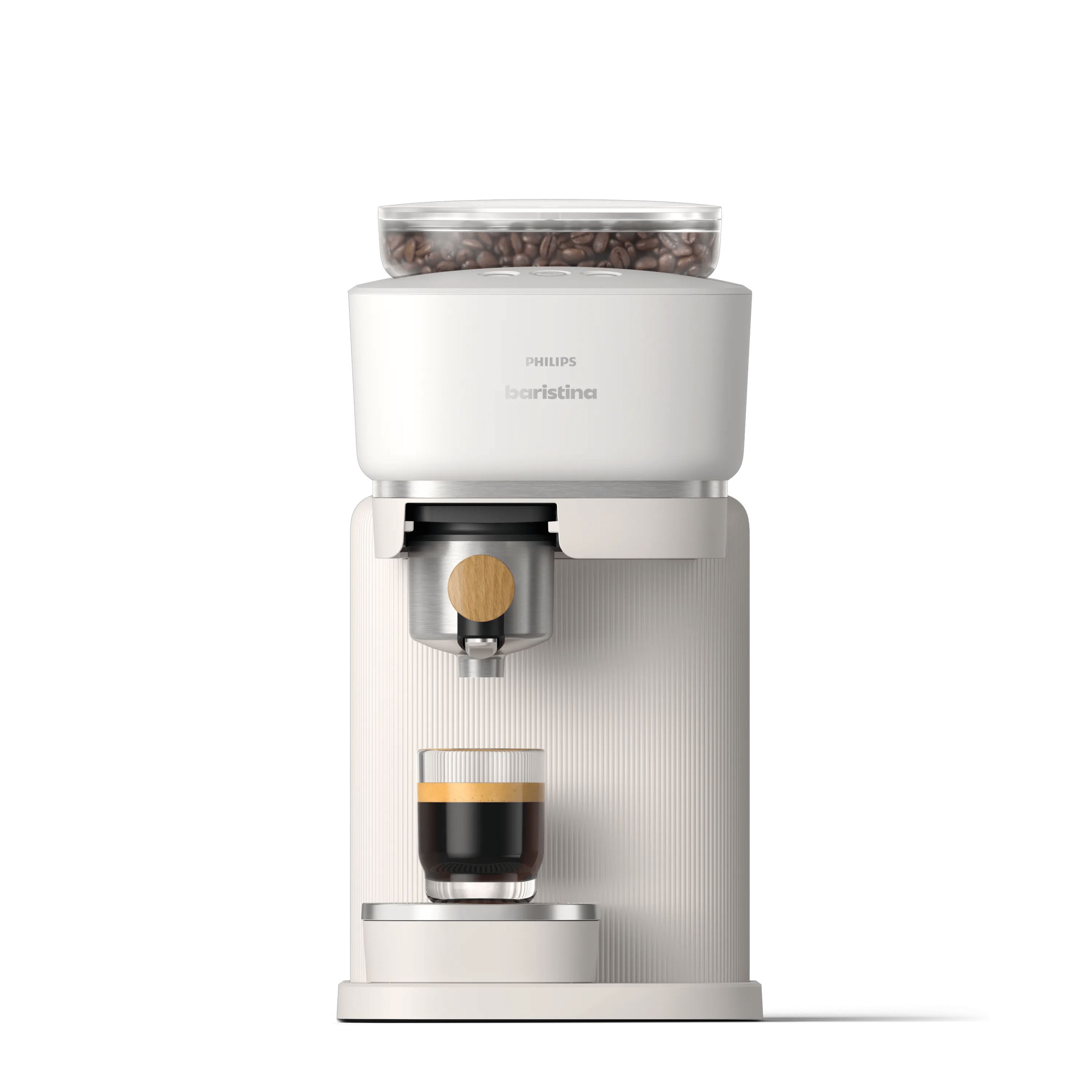Philips BAR302/20 Baristina Semi-automatische Espressomachine - Wit