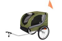 Flamingo Fietskar Tybalt – Groen, 76 × 57 × 65,5 cm | Geschikt voor Fiets & E-bike