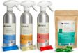 Ecopods Starters Schoonmaakpakket S - Zero-Waste Schoonmaken - Hervulbare flessen - Keuken Ontvetter, Allesreiniger & Vloerreiniger