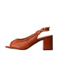 Poti pati Supermodieuze pumps met hak Oranje