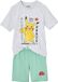 Vertbaudet Pokémon® Pikachu pyjamabroek gemêleerd grijs