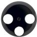 Hager 106421 - Zwart - Duroplast - Glanzend - IP20 - 10 stuks