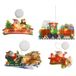 Jojoy - Kerstverlichting - Raamdecoratie - Kerst Ornament - Bevesting met haakje - Werkt op batterijen - 4 lampjes - MERRYLIGHTS B