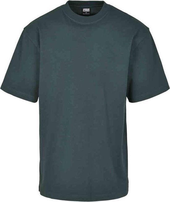 Urban Classics Tall Heren T-shirt - Groen - Maat M