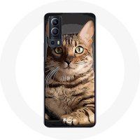 Maniacase Hoesje voor Vivo Y72 Bengaalse kattenrace