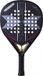 Harlem Cyclone 12k Hp-198 Padelracket - Zwart/Grijs/Goud - Volwassenen