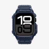 Spigen Rugged Armor Pro 2 Case + Band Marineblauw Thermoplastic polyurethaan (TPU)