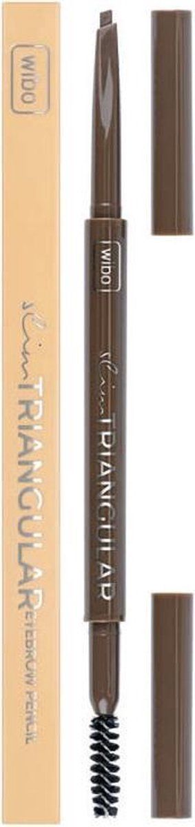 Wibo Eyebrow Slim Triangular Eyebrow Pencil Soft Brown #1 - 5901801670513