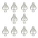 THERMOBABY Lot de 10 embouts silicone pour seringue nasale bébé