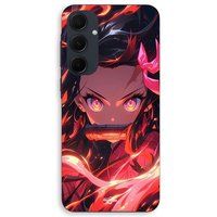 Maniacase Coque Pour Samsung galaxy A35 Demon Slayer Nezuko Kamado Manga anime