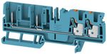 Weidmüller 2540100000 Borne de passage Bleu