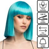 Boland - Pruik Djamilla azure blue