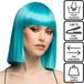 Boland - Pruik Djamilla azure blue
