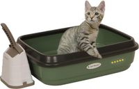 Merkloos / Sans marque Wan GmbH Kattentoilet - Bruin, Groen