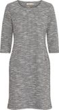 fransa FRCARLINA DR 1 Dames Mini Jurk Navy Blazer Mix Gestreept Katoen/Polyester