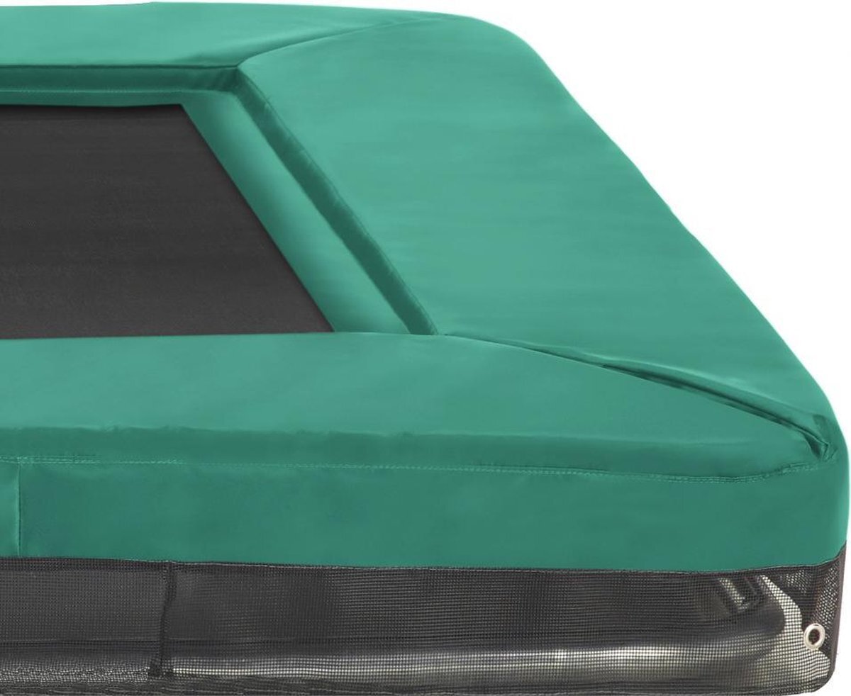 Etan Premium Trampoline Inground Beschermrand - 281 x 201 cm / 0965ft - Groen - Rechthoekig