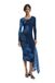 Desigual Jurk blauw / donkerblauw / wit