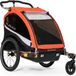 Burley Cub X Kinderfietskar - Twee kinderen - Rood