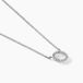 Histoire d'Or Peytone Collier Argent Blanc