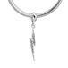 Harry Potter Sterling Zilver bliksemschicht slider charme met Swarovski Crystal Elements HPSC001-SC