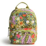Vera Bradley Vrouwen Katoen Mini Banbury Rugzak Boekentas, Weide Boeket, One Size, Katoenen Mini Banbury Rugzak