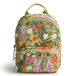 Vera Bradley Vrouwen Katoen Mini Banbury Rugzak Boekentas, Weide Boeket, One Size, Katoenen Mini Banbury Rugzak