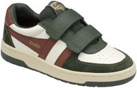 Gola Kindertrainers Hawk off white/dark khaki/rust