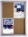 Franken SK4KE showbox (4 x DIN A4 kurk, formaat 53 x 70,4 x 4,5 cm) bruin