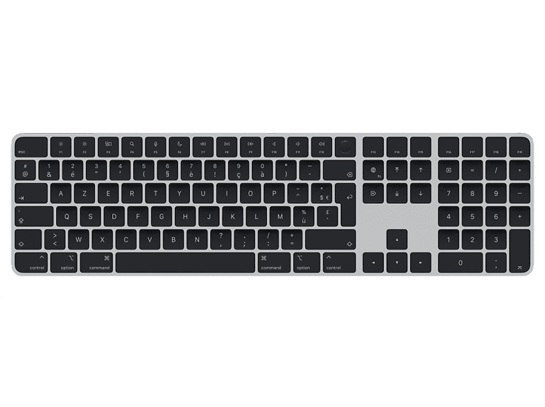 Apple magic keyboard met touch id en numeriek toetsenblok azerty fr zwart