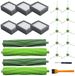 Vinatio Handels GmbH Accessoires pour aspirateur - Kit d'accessoires - Convient aux aspirateurs iRobot Roomba (i7, i7+, E5, E6, série 800/900) - 4 brosses principales, 6 filtres, 10 brosses latérales