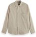 Scotch & Soda Heren Blouse S Katoen Beige