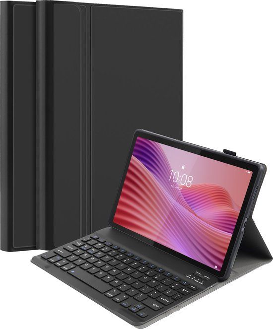 Just in Case Premium Bluetooth Keyboard Case Zwart Lenovo Tab