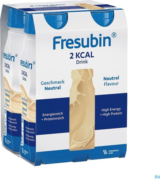 Fresubin 2KCal drink neutraal Drankje 4x200ml