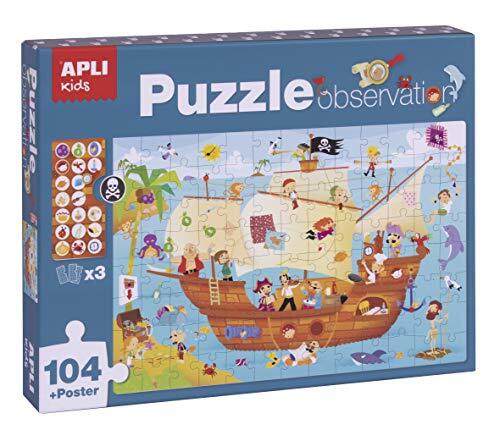 Apli Kids APLI kinderpuzzel, verschillende kleuren (17917)