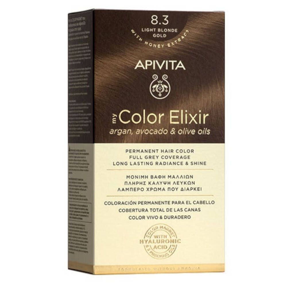 Apivita Apivita My Color Elixir 8.3 Light Blonde Gold