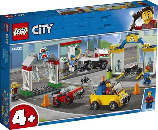 lego City 4+ Garage - 60232 Laat je kind kennismaken met een leuke werkplek met dit coole 4+ garagespeelgoed!