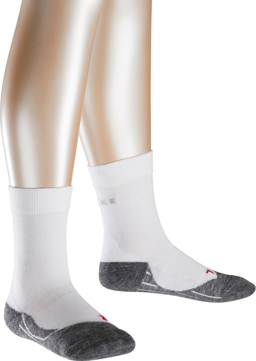 FALKE Ergonomic Sport System RU 4 Hardloopsokken Kinderen Wit Maat 2326