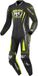 Berik Absolute GP Eendelig leren motorpak - Zwart/fluo-geel/groen - Maat 54