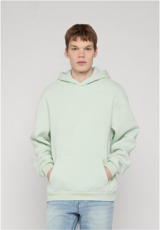 Urban Classics Fluffy Hoodie/trui 5XL Mintgroen