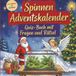 Schlauvento Interactive Spinnen-Adventskalender: Quiz-Buch mit Fragen und Rätsel