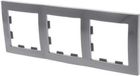 Smartwares Q-LINK S2 AFDEKRAAM INBOUW DRIEVOUDIG ANTRACIET