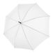 Doppler Bristol Stok paraplu 87 cm - 103cm Diameter - solid white