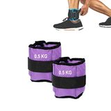 FFitness Pols- en enkelgewichten (2 x 0,50 kg) pols/enkelgewichten met verstelbare klittenbandsluiting