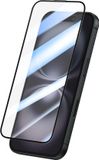 Merkloos Avizar Screenprotector Gehard Glas Zwart voor iPhone 16