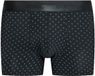HOM Boxer moulants (1-pack) - Boxer homme en microfibre - Motif noir - Taille L