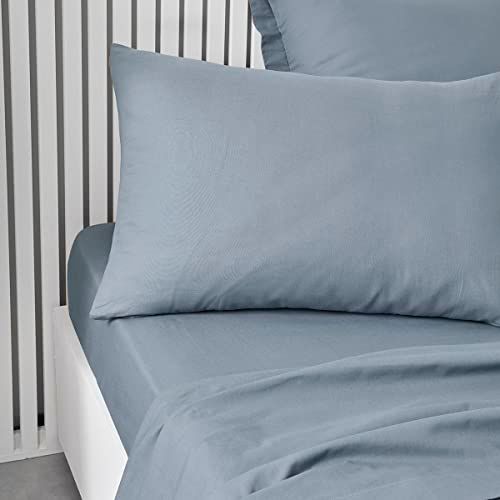 TODAY Essential - Set van 2 kussenslopen - 50 x 70 cm - Denim